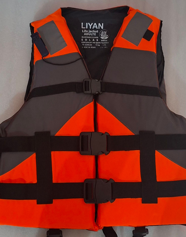 جلیقه نجات طرح یاماها نارنجی