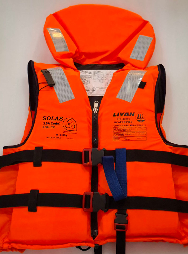 جلیقه نجات گواهینامه دار مدل S0012